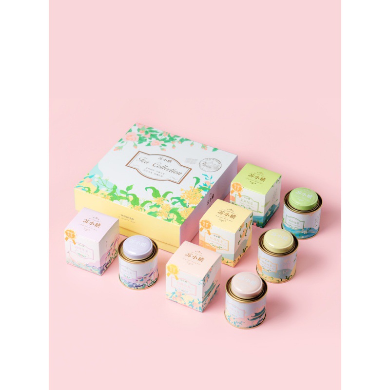 苏小糖福建4口味花茶礼盒装水果茶浓香型办公室茶叶罐装厦门特产