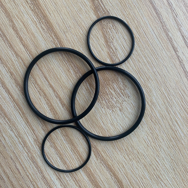 厂家直销1.0mm黑色硅胶o型圈耐油耐磨防侧漏密封圈食品级密封胶圈