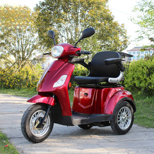 fp电动四轮车电动电瓶车代步车老年人电动车成人家用接送孩子