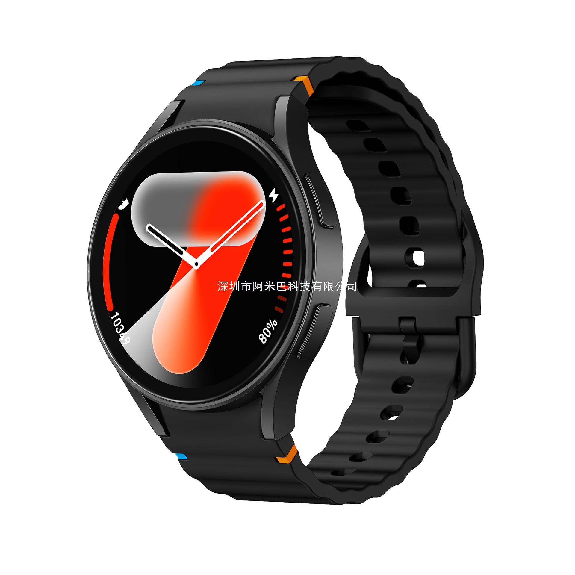 2025新款s2智能手表蓝牙通话心率血压血氧睡眠运动多语言跨境黑色