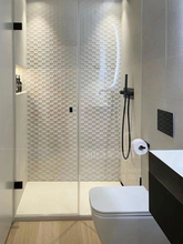 西班牙极简设计浅色立体全瓷砖浴室墙砖300x800质感卫生间地砖