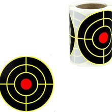 自粘射击靶贴纸7.6cm直径卷装Shooting Targets