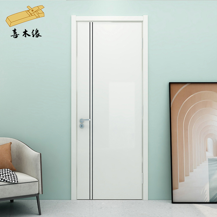 南京厂家直销木门简约室内门拼接实木复合卧室门颜色款式可选