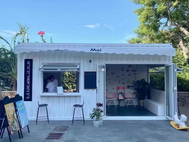 集装箱移动房商铺景区奶茶店咖啡屋货柜太空舱民宿住人活动房