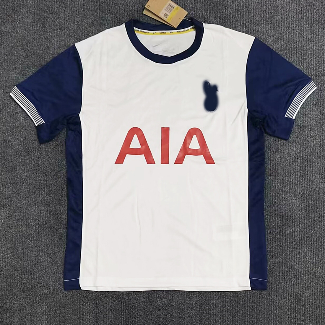 24-25热刺ci主场球衣短袖成人足球服泰版白色比赛服单件一件代发