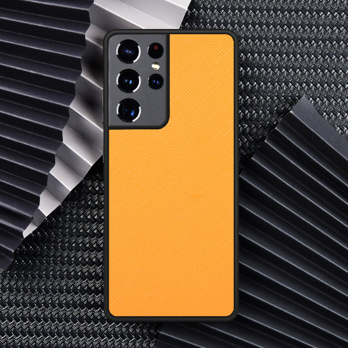 新款三星s21十字纹pu手机壳 适用于galaxys21ultra支架防摔手机套