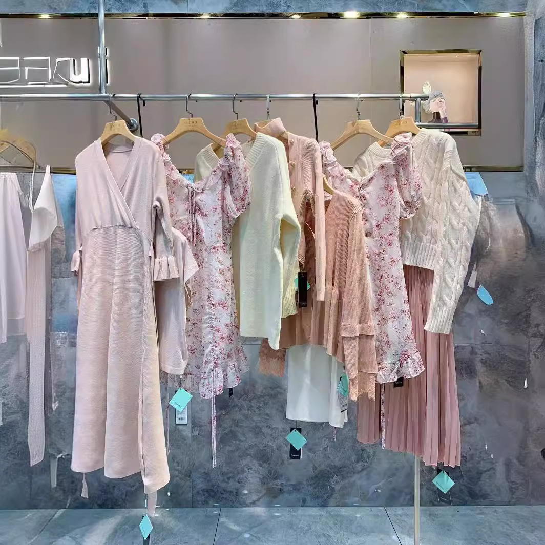 csspring村上春女装批货杭州断码特价尾单清货衣服品牌折扣女装