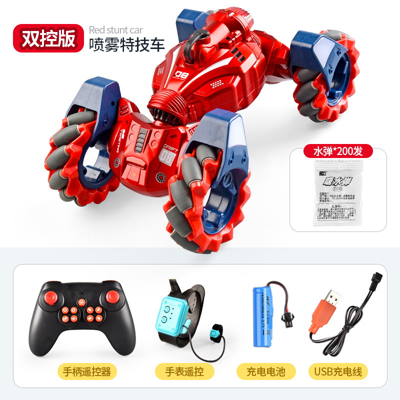 Cross-Border Hot 2.4G Stunt Car Twist Electric Rock Crawler Gesture Induction Cool Mecha Toy Remote-Control Automobile