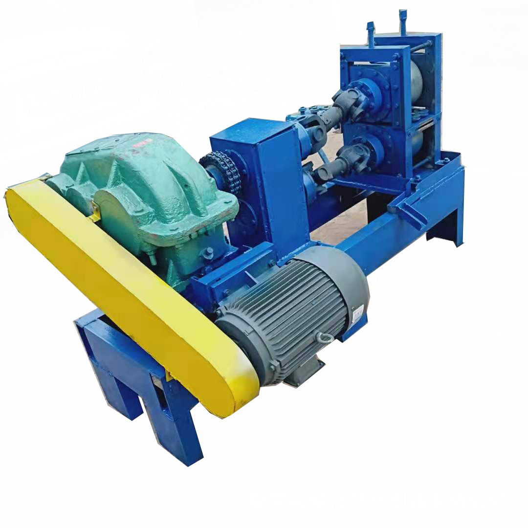 全自动钢筋压扁机 钢丝压扁机 铁丝压扁切断机 扁丝收卷机