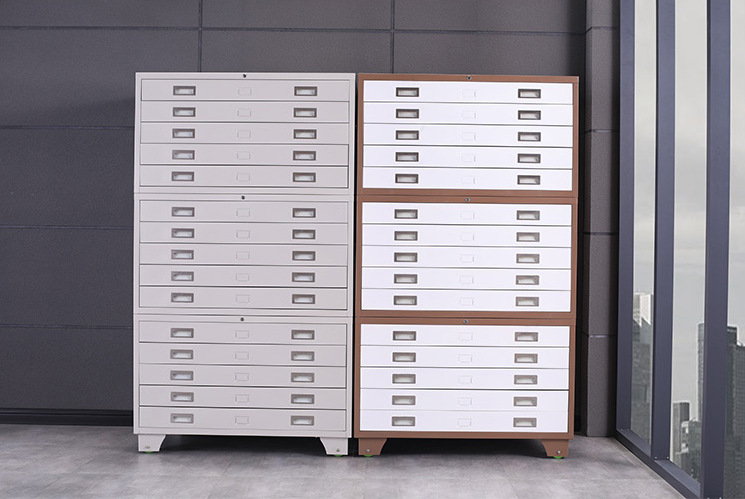 印刷收纳10层0号1号底图柜菲林柜图纸柜储物抽屉柜工程图纸收纳柜