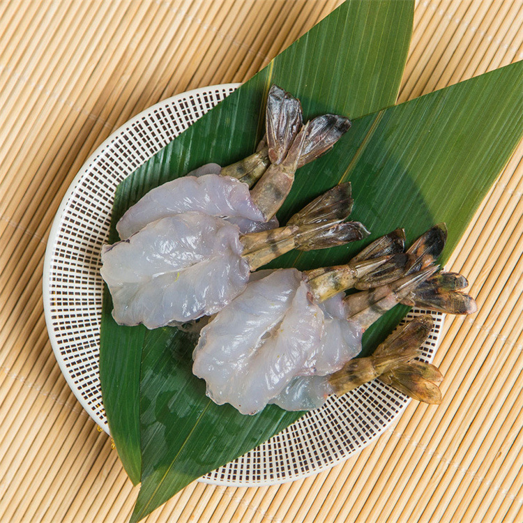 日料供应 越南进口 冰冻刺身虎虾 20只/包 优质寿司刺身虾