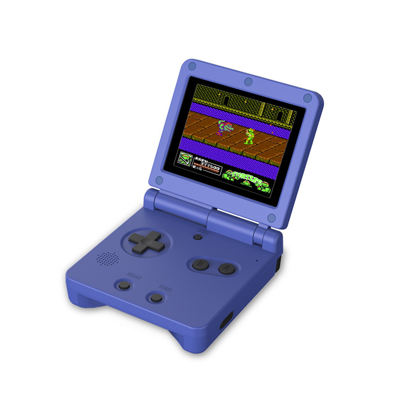 g8翻盖游戏机170大屏迷你掌上游戏机2.8寸内置500款游戏经典怀旧