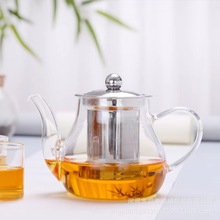 围炉煮茶壶不锈钢过滤内胆花茶泡茶壶高硼硅玻璃电陶炉沸水煮茶壶