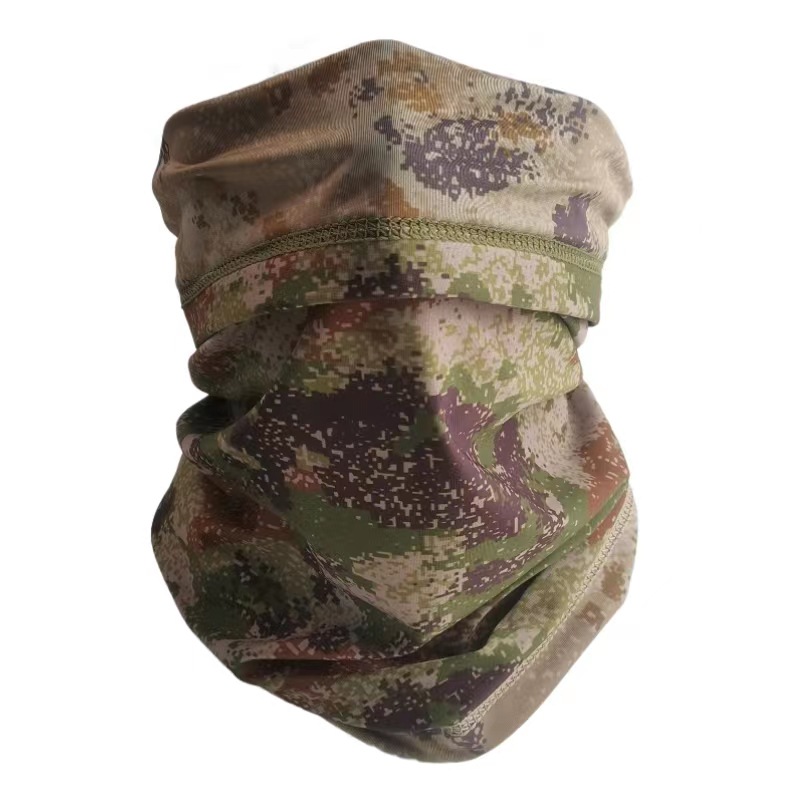 21 Style Double-Sided Camouflage Mask Dustproof Summer Sun Protection Ice Silk Neckerchief Cover Sun Protection Face Mask