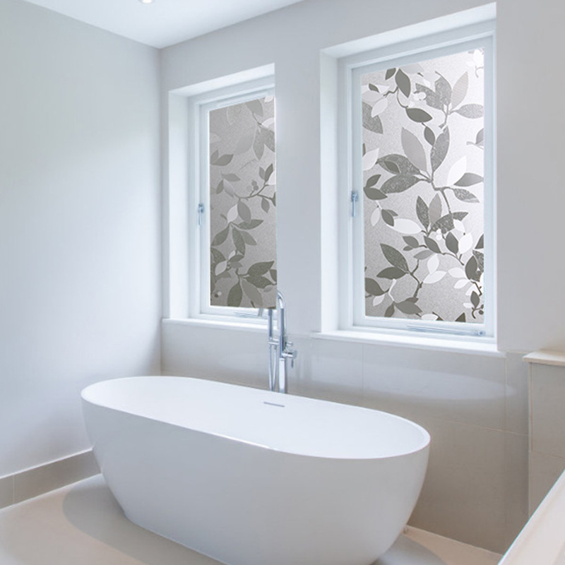 免胶静电3d折光磨砂玻璃贴纸窗花纸卫生间窗户贴纸浴室透光不透明