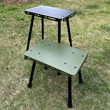 户外折叠小凳子露营简易便携升降多功能凳子马扎野餐椅钓鱼小板凳