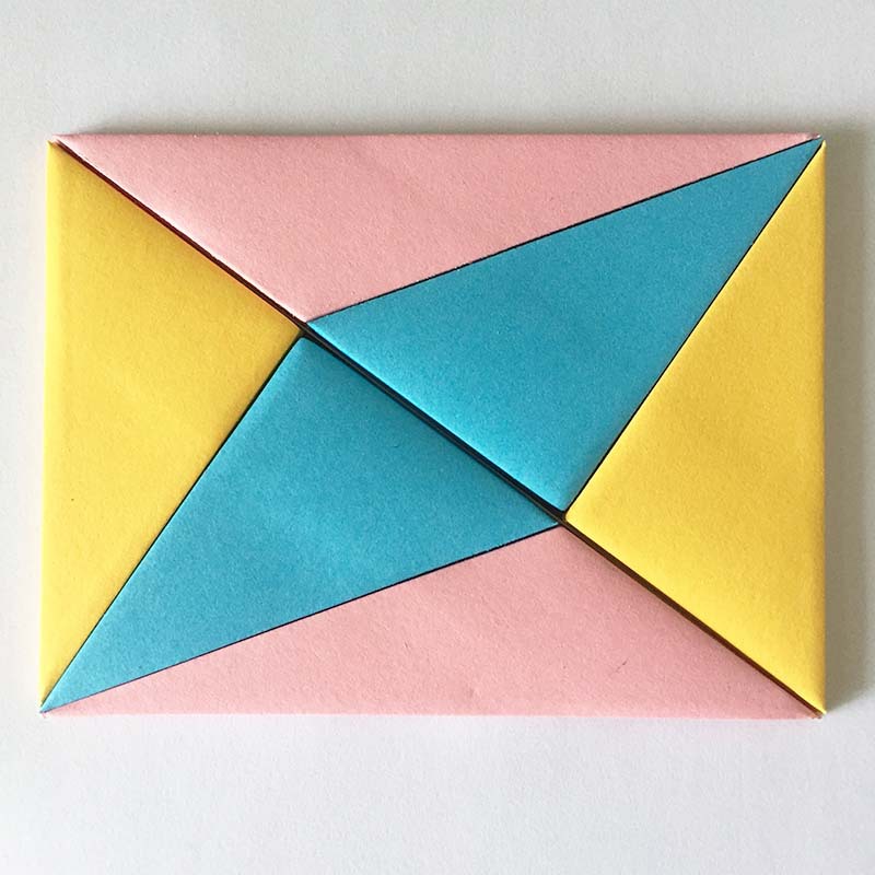 拼图便利贴定制50组合本小本纯色多种便條纸礼品三角形便签自粘本