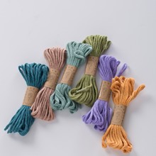 2mm纯棉棉绳文玩棉线文玩线 手工编织绳藏式手绳不可烧结 3米一支