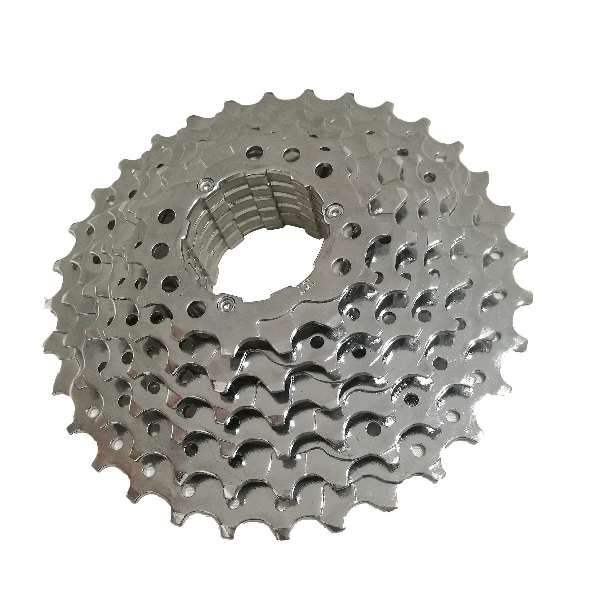 ata康迪8速旋式飞轮 山地车24速螺旋式飞轮 8层多片定位手拧飞轮