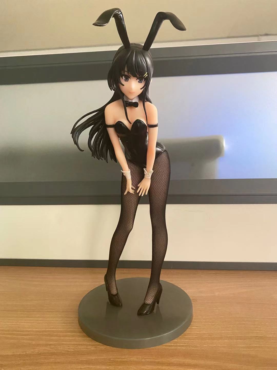 二次元手办 樱岛麻衣兔女郎学姐 丝袜 樱岛麻衣 手办 摆件 玩具