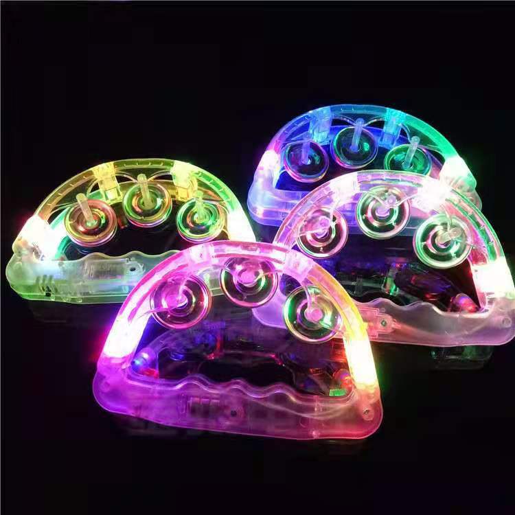 New Flash Rattle Sparkling Rattle Rattle Wholesale Electronic Small Rattle Party Stage Cheering Props