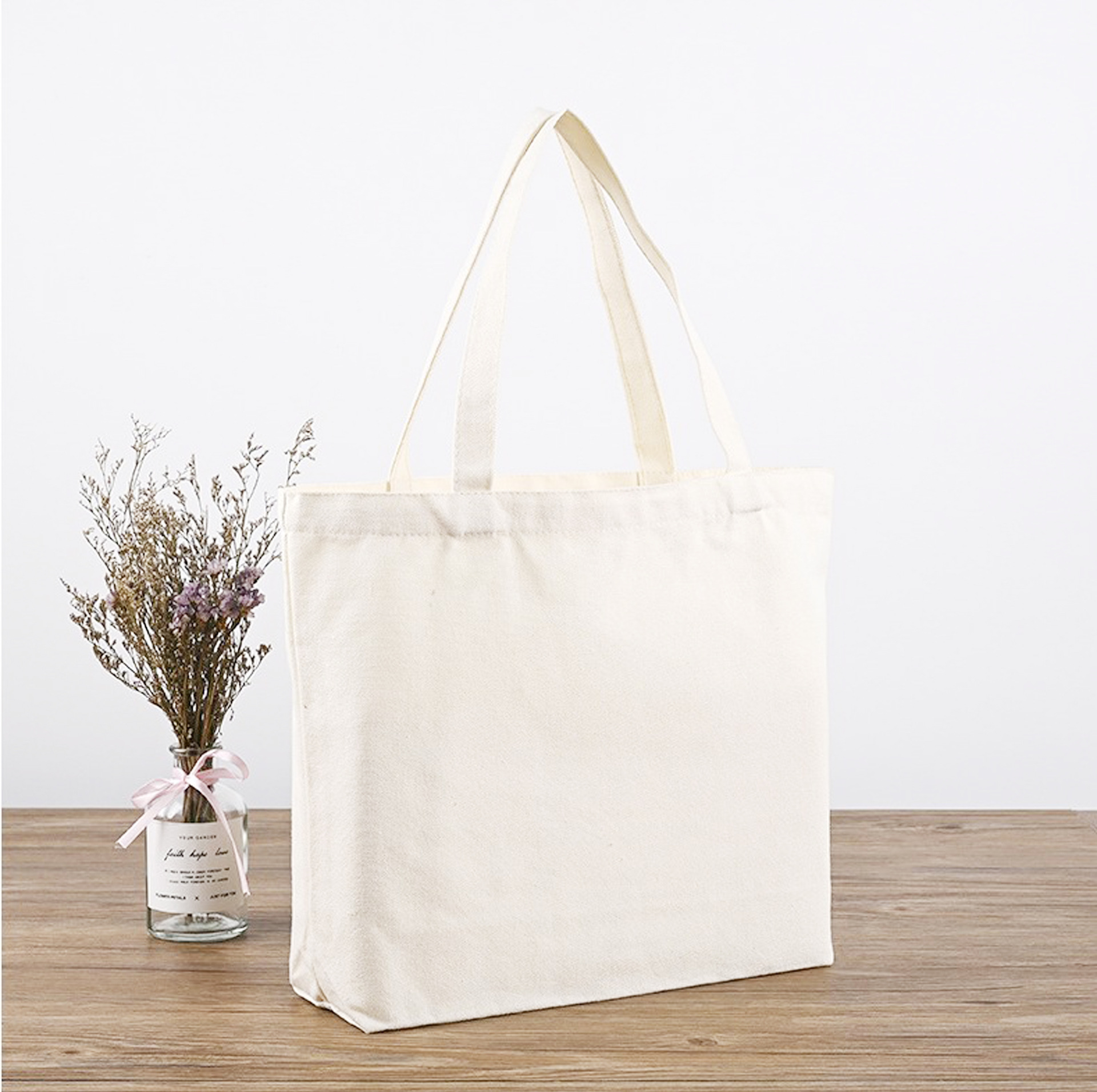 帆布袋空白批发定彩印全棉环保手绘diy单肩手提袋现货束口麻布袋