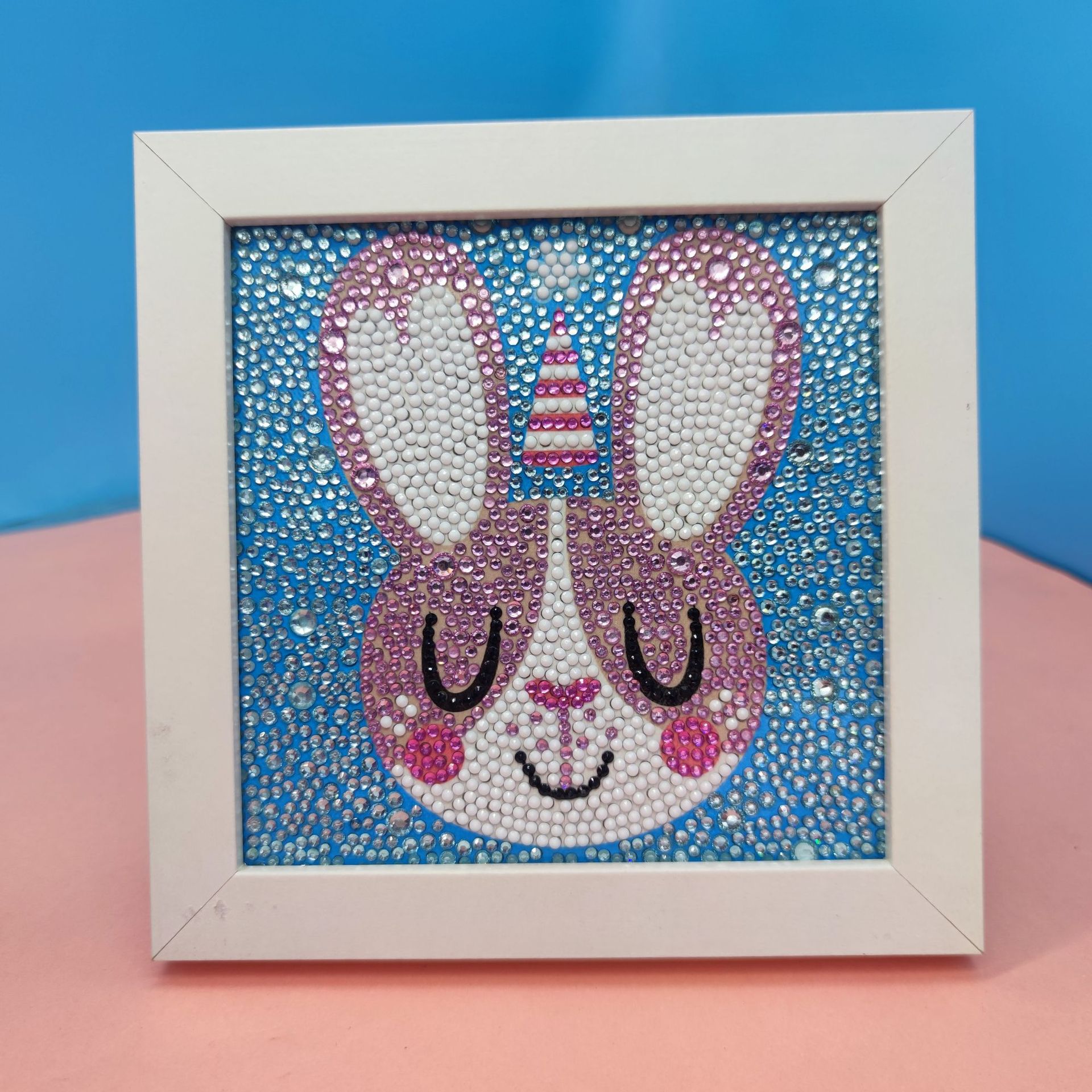 亚马逊热销儿童钻石画 5d钻石画 5d满钻diy动物装饰十字绣钻批发