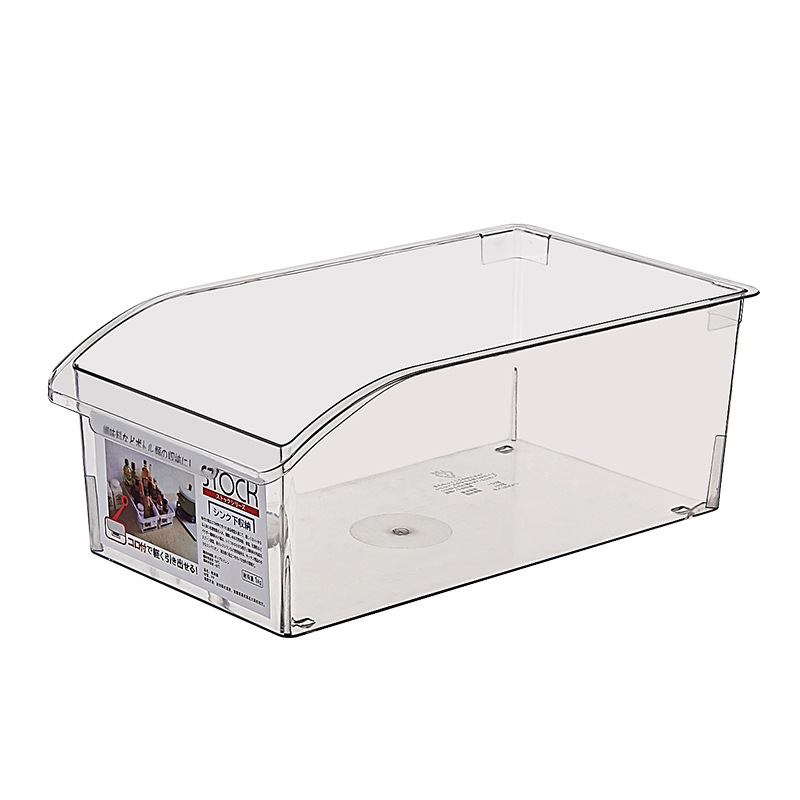 Refrigerator Fresh Plastic Transparent Storage Box Kitchen Fruits and Vegetables Storage Box Drawer Food Egg Storage Box 0714