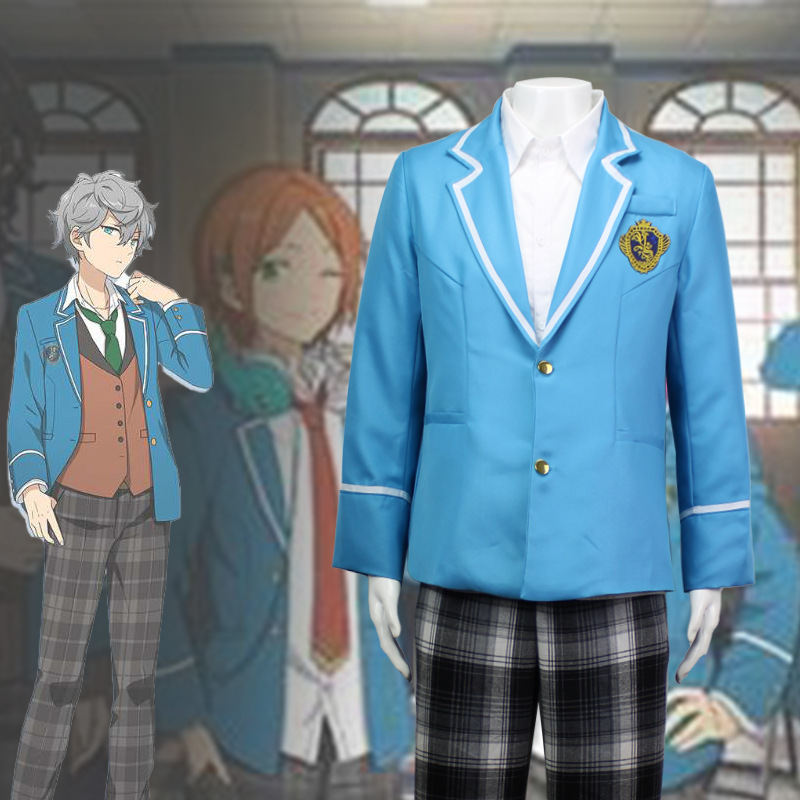 偶像梦幻祭cosplay 冰鹰北斗葵裕太私立梦之咲学院校服动漫cos服