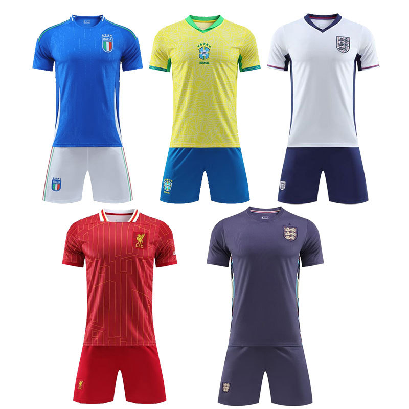 24-25新款国家队法国巴西英格兰葡萄牙迈阿密 阿根廷足球服球衣