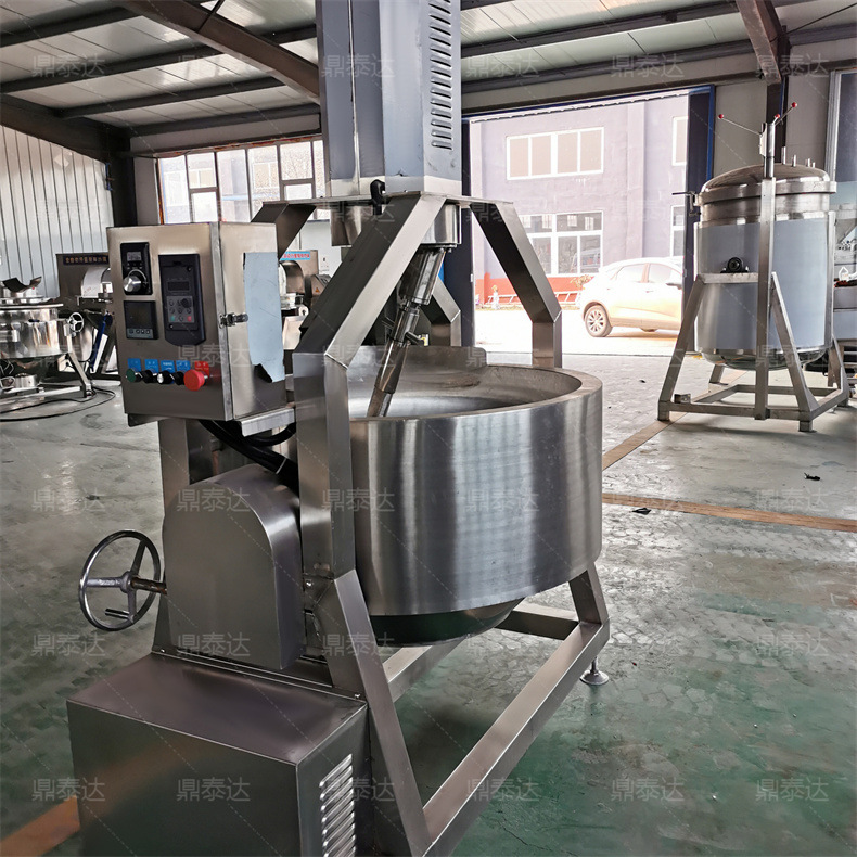 火锅底料加工设备冷锅串串麻辣香锅熬料机全自动静音火锅炒料机