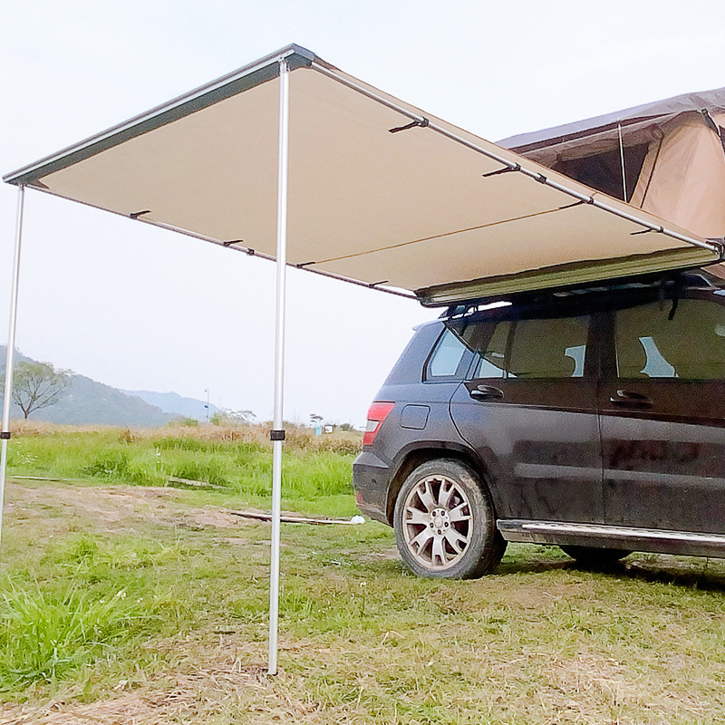 Car Tent Automobile Sunshade Side Tent Roof Side Tent Car Canopy Tent Self-Driving Camping Rain-Proof Cool Shed