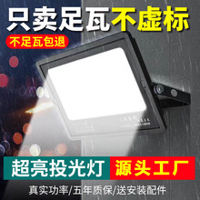 400W超亮探照灯隧道灯中山灯具庭院照明泛光灯led投光灯户外防水