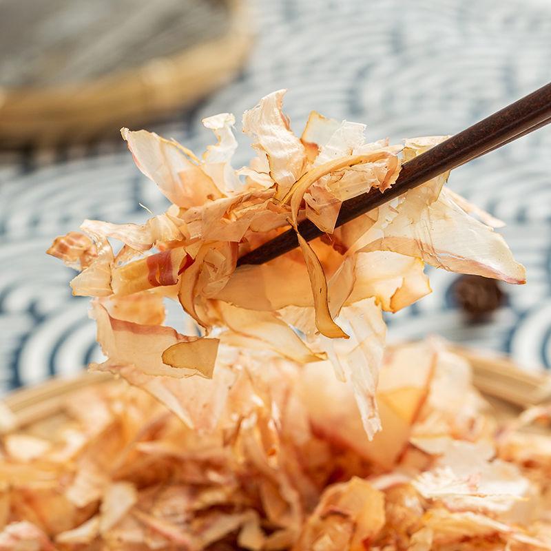 日式料理丸友木鱼花柴鱼片章鱼小丸子鲣鱼食材配料味噌汤寿司材料
