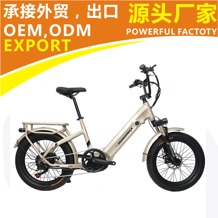 48v跨境骑摩托车电摩 外贸雪地电车e-bike越野电动车电动助力