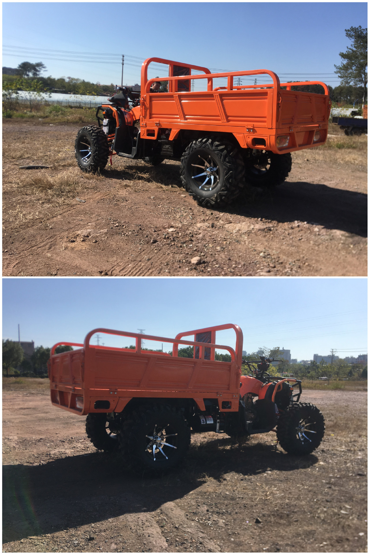 带货斗农夫车 沙滩车atv 全地形越野车 utv场地山地越野摩托车