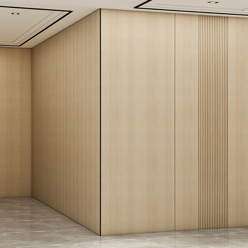 竹木纤维集成墙板电视背景墙护墙板装饰扣板墙面自装空心拼接