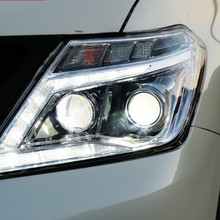 适用于途乐大灯总成 Y62改装透镜高配款LED氙气灯汽车大灯日行灯