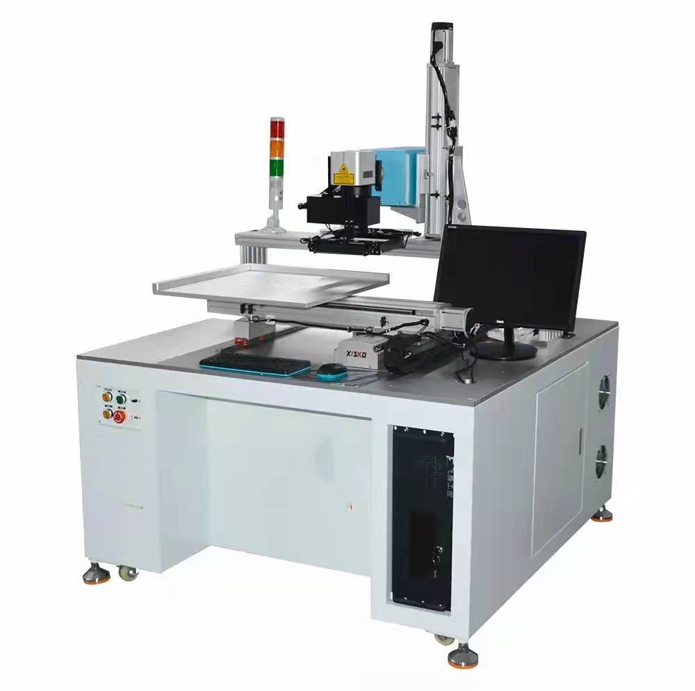 芯片除字打标一体激光雕刻机 带视觉定位 速度快精度高