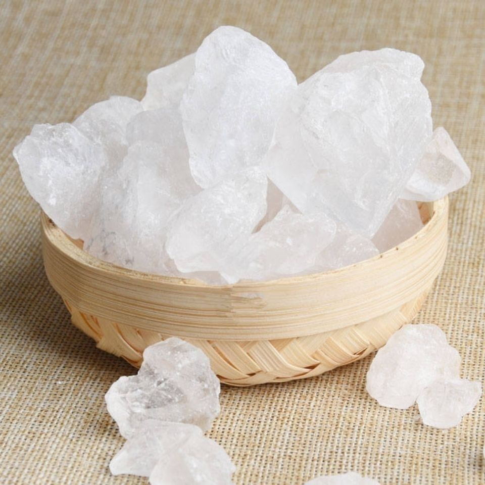 中药材 手脚出汗泡脚用 明矾粉食用级白矾粉泡脚去脚汗做枕头本季上新