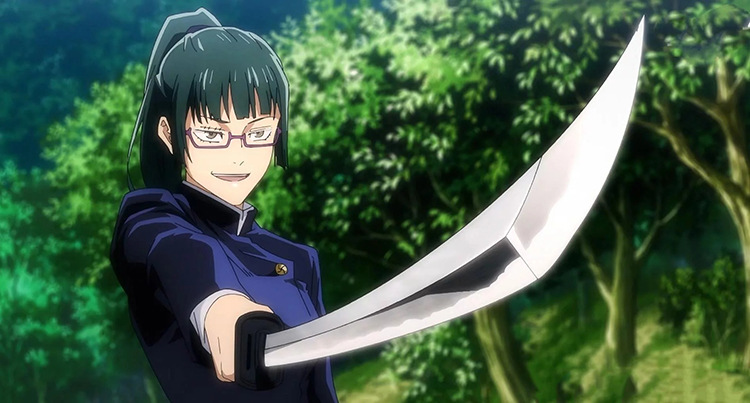 动漫咒术回战cos道具武器乙骨忧太三轮霞二次元周边刀剑竹刃abs款