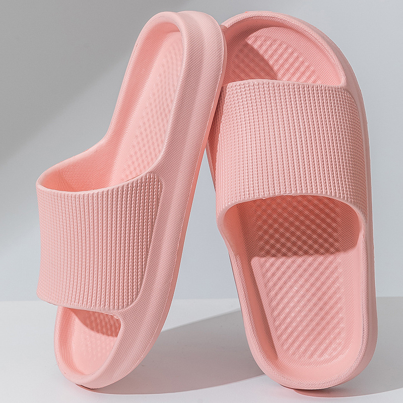 Home Slippers for Women Non-Slip Deodorant Home Summer Soft Bottom Bathroom Sandals Wholesale Couple Indoor Slippers for Men