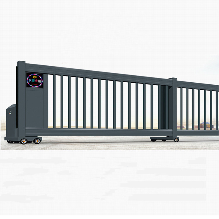 外贸不锈钢门 电动大门围墙电动移门 电动铁门 平移门