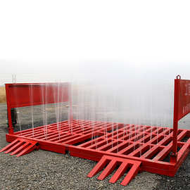 洗车槽 全自动建筑工地洗轮机 工程车辆洗车机 免基础洗车台