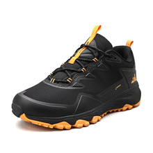 外贸新款男士低帮速干鞋轻便透气户外休闲鞋登山徒步鞋越野跑步鞋