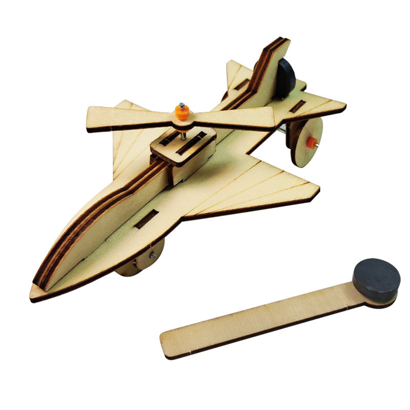 磁力飞机科学实验套装小学生科技制作小发明手工diy8岁儿童玩具