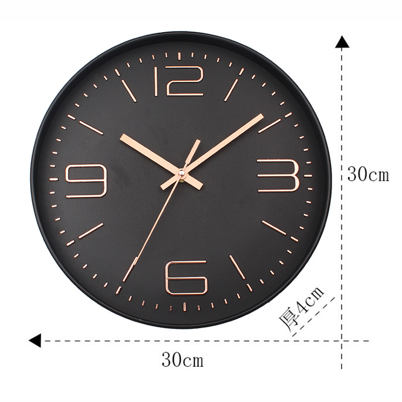 Wall Clock Living Room Clock Simple Nordic Fashion Home Clock Pocket Watch Modern Creative and Slightly Luxury Quartz Clock Wholesale