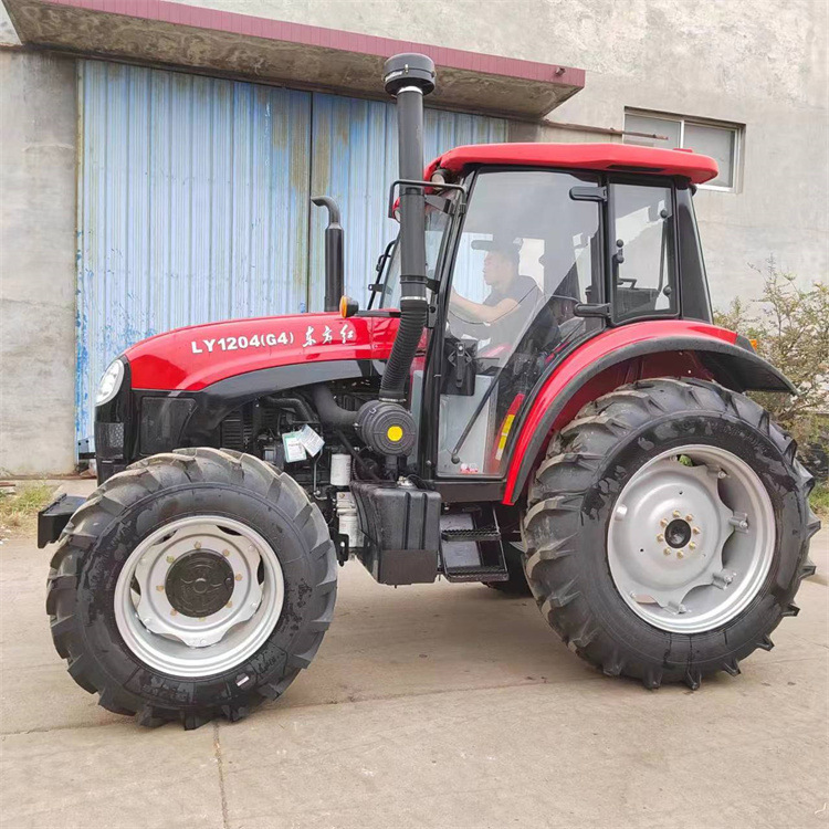 农田耕地耙地904拖拉机 四驱四缸1204大马力开沟施肥四轮拖拉机
