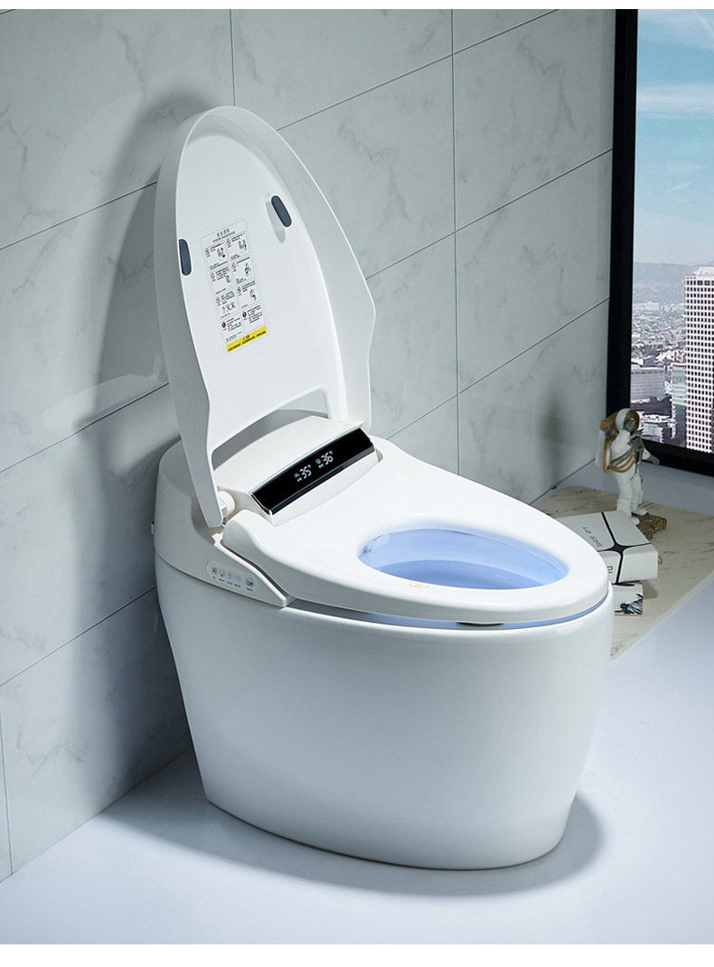 zolo全自动智能马桶一体式家用电动坐便器清洗加热语音带水箱增压