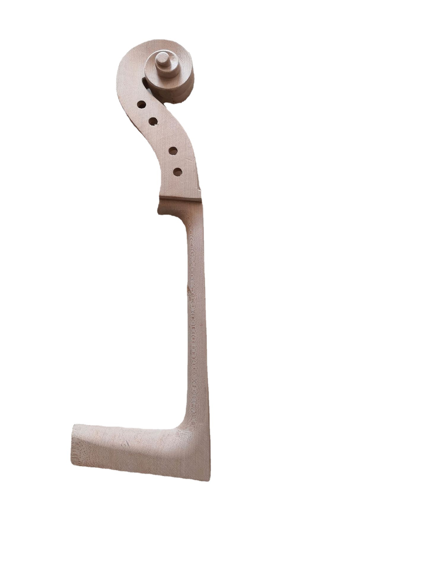 大提琴白胚琴头